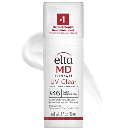 Elta MD UV Clear Zinc Face Sunscreen bottle