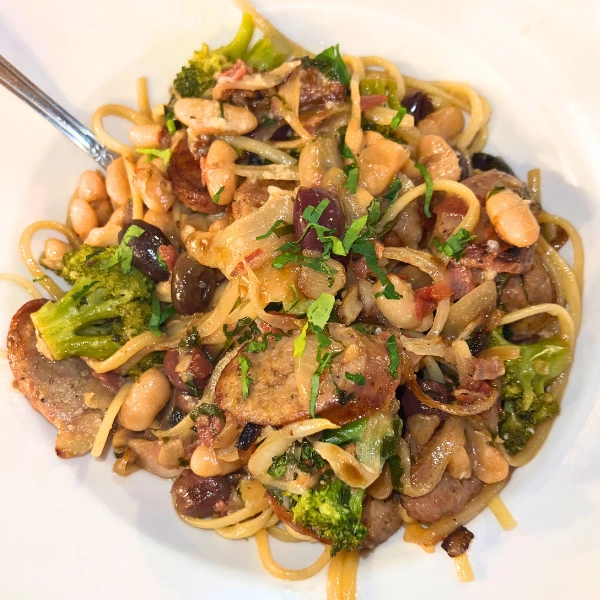 Photo of Daily special pasta at Pizza Time Caffe in Parkland Florida Italian cuisine