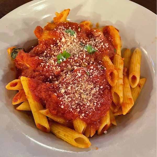 Photo of Side of Penne with red sauce at Pizza Time Caffe in Parkland Florida Italian cuisine