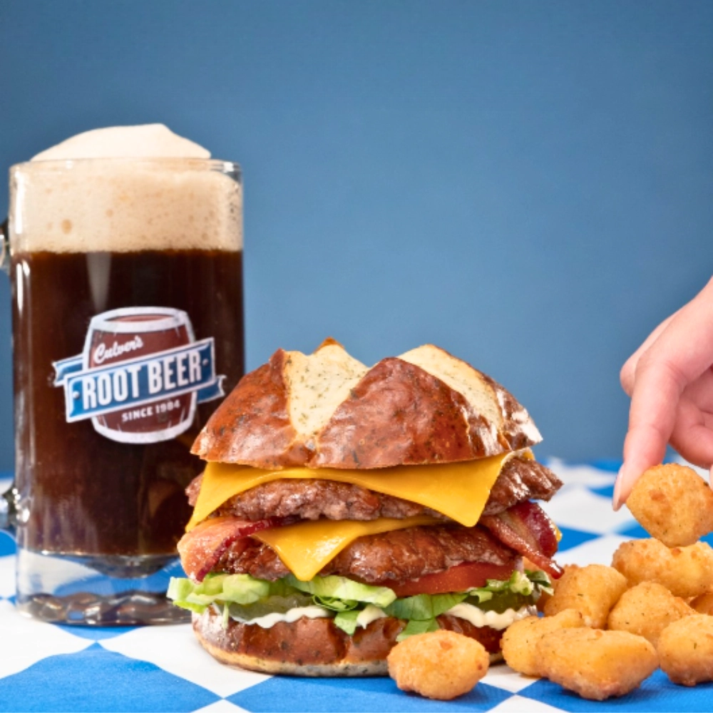 Burgers near Butterfly World Culvers Burger special Broward County