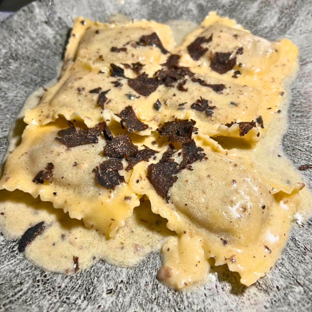Check out the Florida Food scene with top food and drink in South Florida at Pasta And Italian Food special truffle ravioli