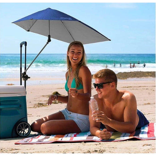 Sport-Brella Versa-Brella SPF 50+ Adjustable Umbrella with Universal Clamp a must have product for florida heat and sun