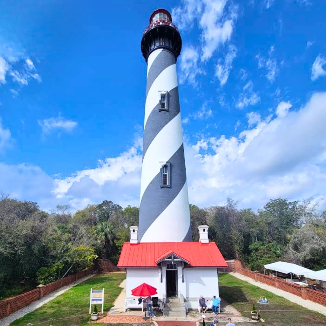 Anastasia Island Lighthouse in St. Augustine Florida