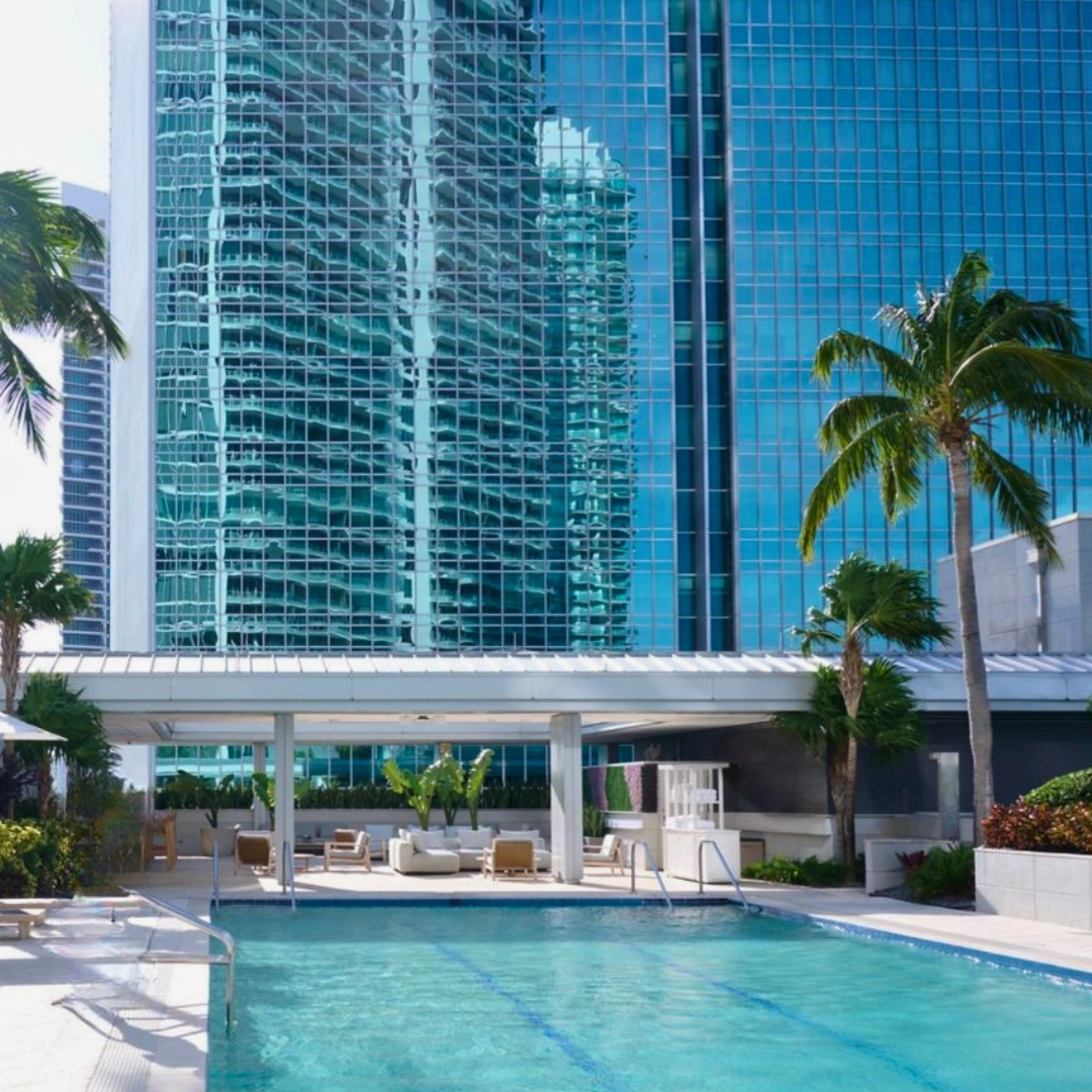 The Brickell Arch, A Luxury Collection Hotel, is a refined waterfront retreat overlooking Biscayne Bay in the heart of Miami's most cosmopolitan area of South Florida