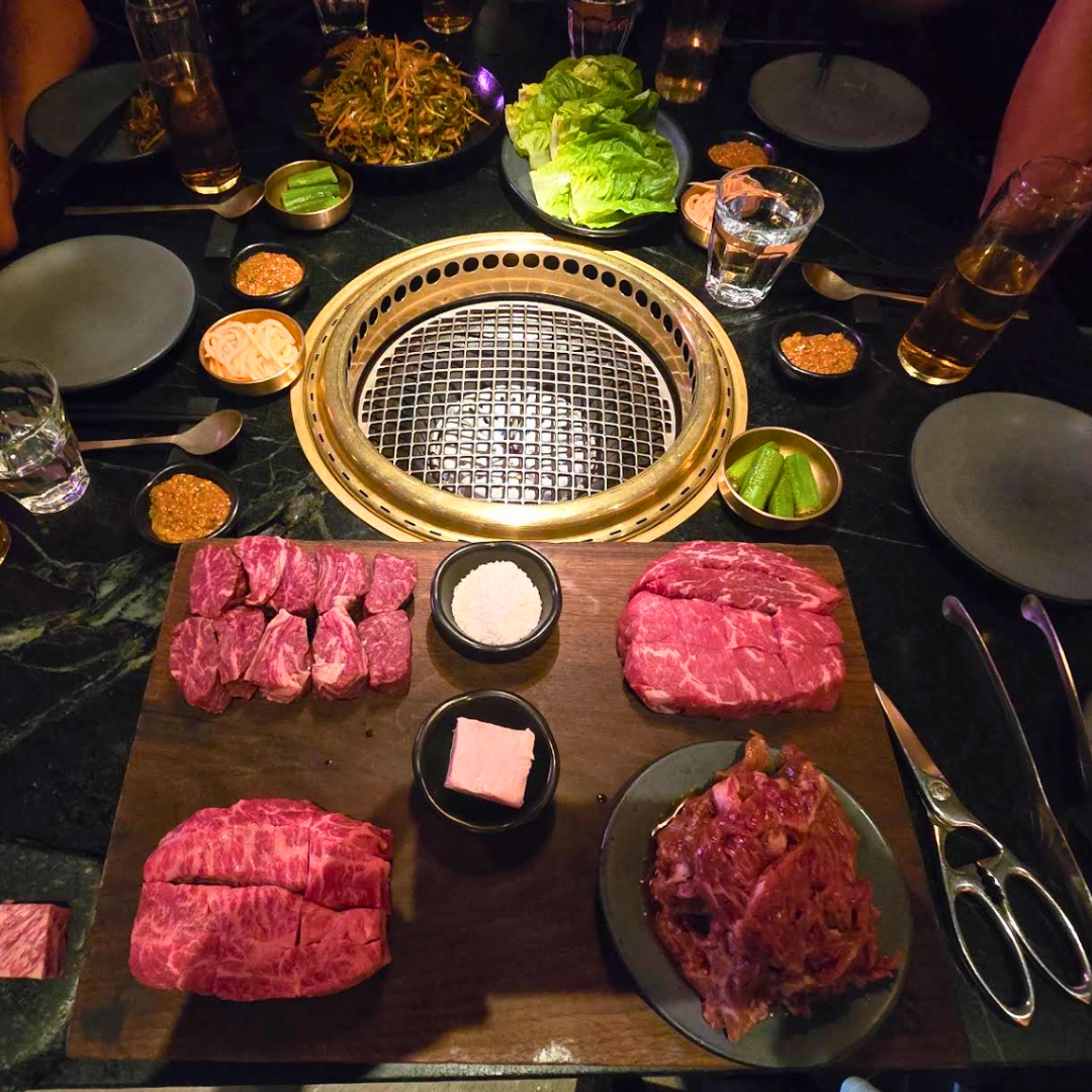 Cote Mami a Korean steakhouse offering premium beef cuts and veggies to grill at your table, plus cocktails in Miami Florida