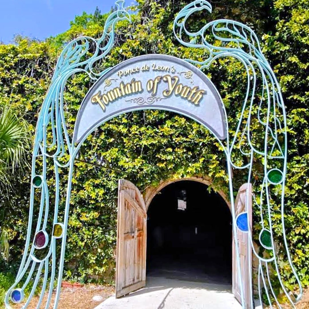 Fountain of Youth Entrance in Lincolnville St. Augustine Florida