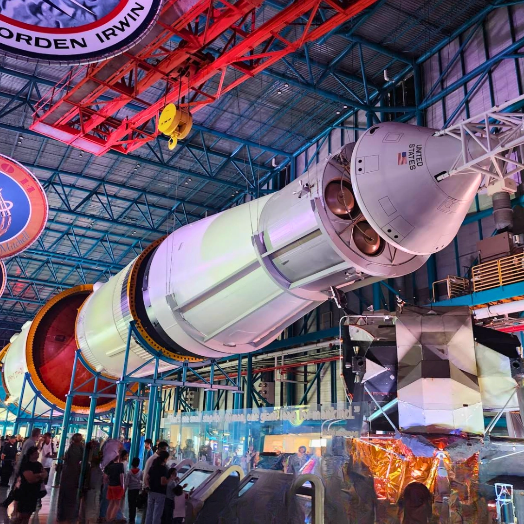Florida Space Coast Kennedy Space Center rocket