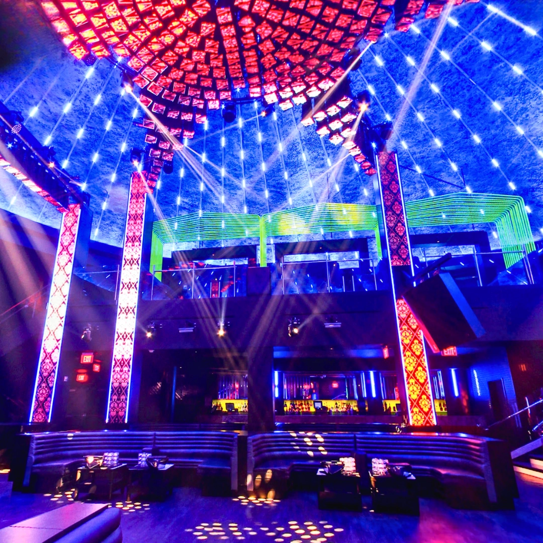 Inside of LIV nightclub in Miami Florida