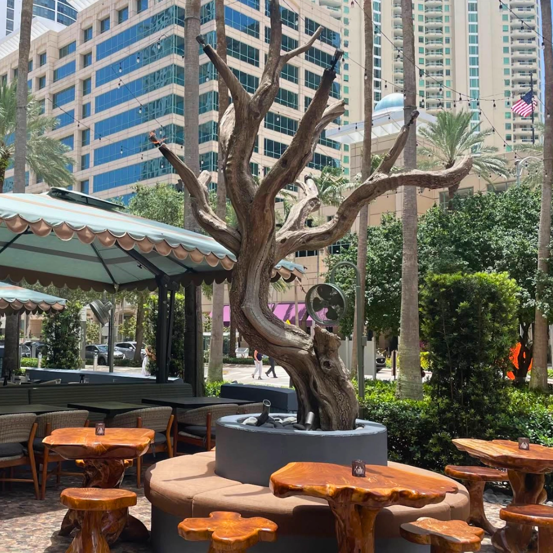 Las Olas Yolo Outdoor seating Fort Lauderdale