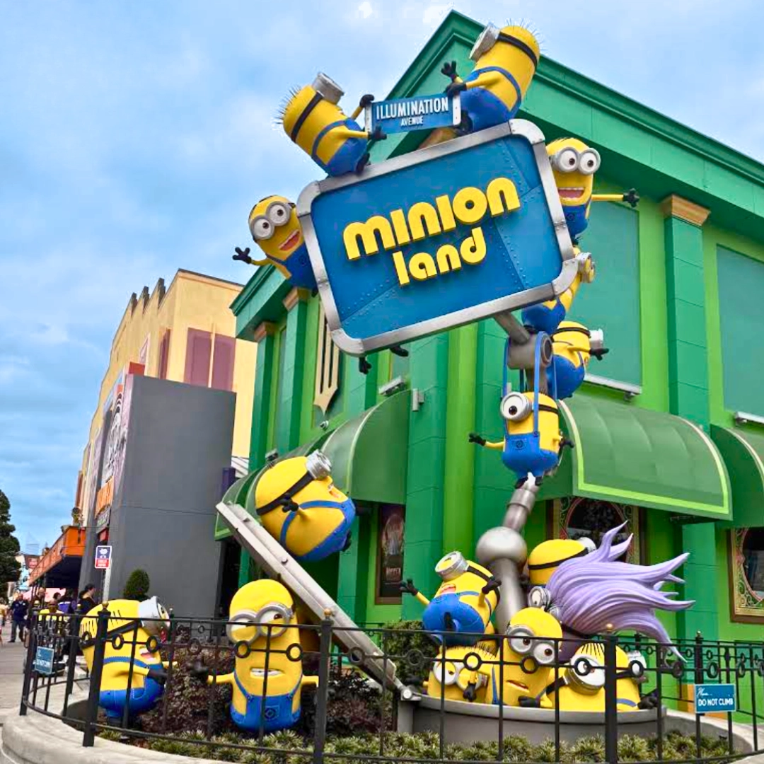Minion Land Universal in Orlando Florida