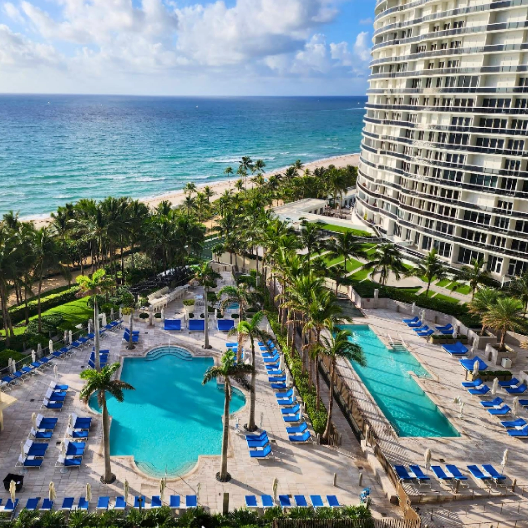 St Regis Bal Harbour is a high end beachfront hotel in Bal Harbour Miami Florida