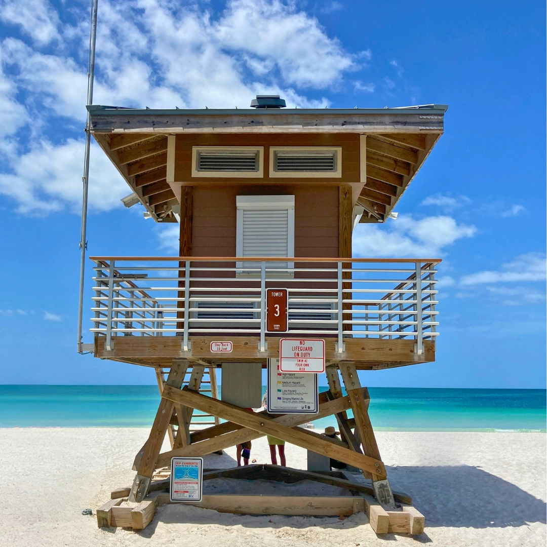 bradenton beach lifeguard in Southwest Florida