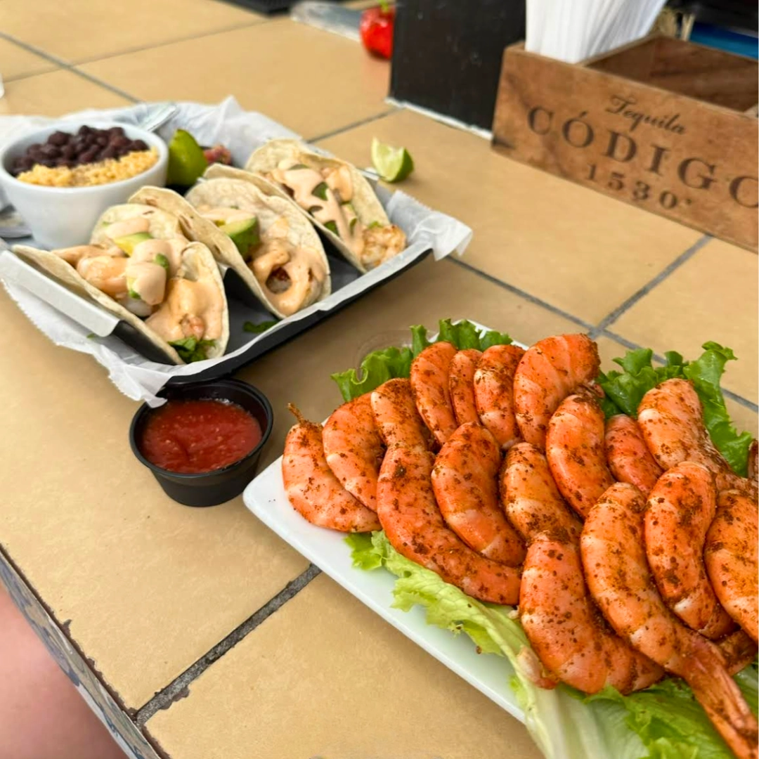 Top Restaurants in St. Augustine to try casa maya shrimp and tacos