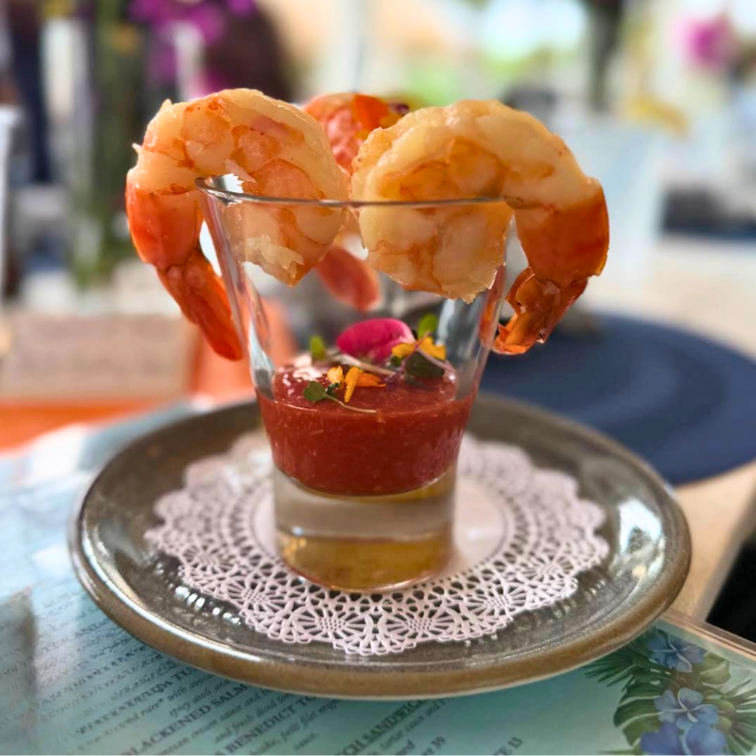 shrimp cocktail waterfront dining palm beach florida