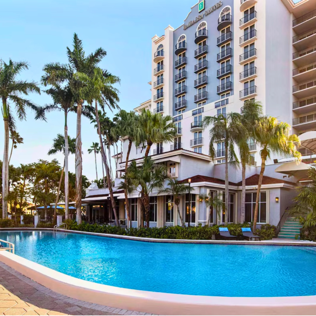 Embassy Suites by Hilton 17th Street Hotel is where to stay in Fort Lauderdale Florida near Port Everglades